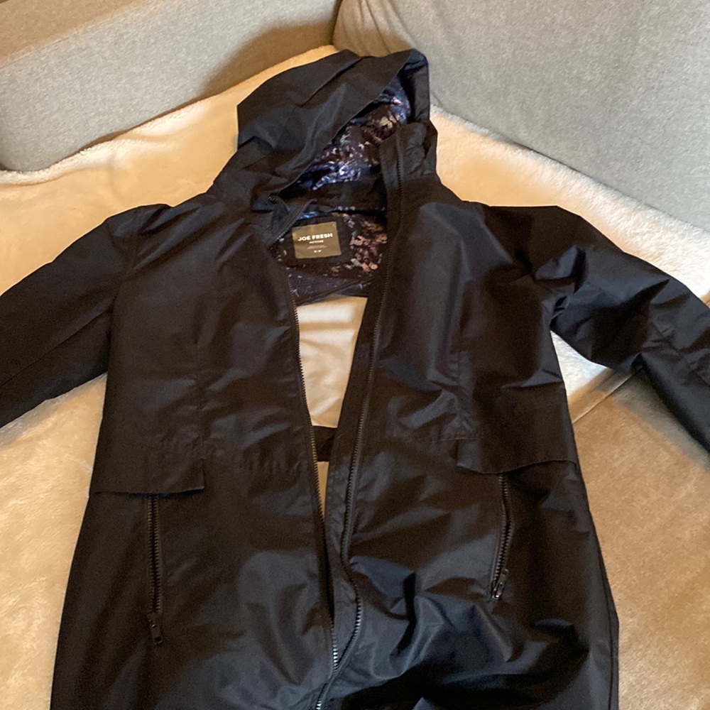 Joe Fresh long rain jacket